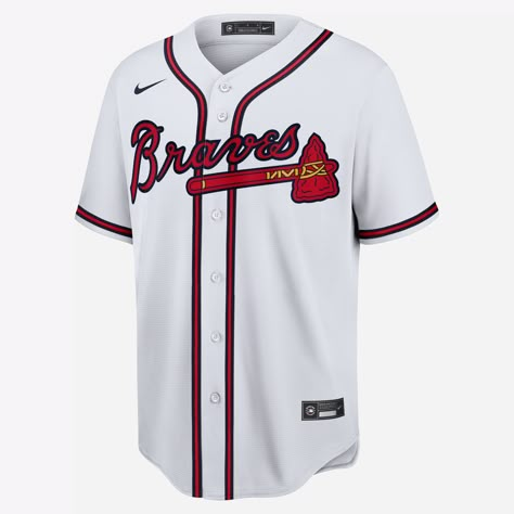 Atlanta Braves Jersey, Braves Jersey, Braves Baseball, Nike Jersey, Jersey Outfit, Baseball Equipment, Los Angeles Dodgers, Baseball Jersey, Baseball Jerseys