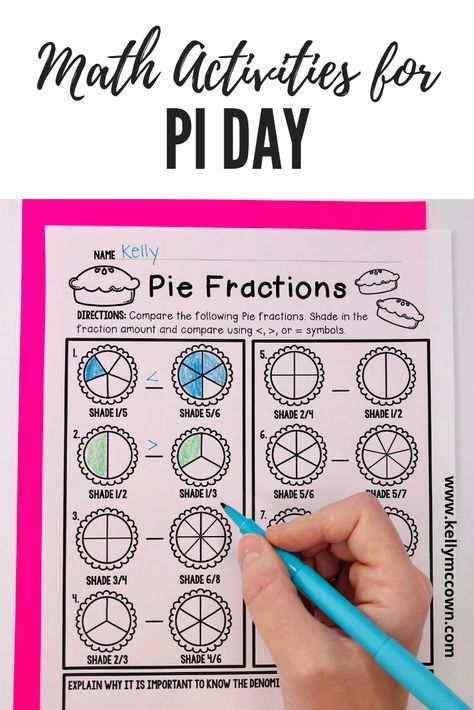 Ready for March 14? Pi day activities for a classroom pi day party! Perfect pi day activities elementary kids will love to do. Try one of the six different activities today! Pi Day For Elementary Students, Pi Day Activities 3rd Grade, Pi Day Elementary Activities, Pi Day Activities 4th Grade, Pi Day Projects, Pie Day Activities, Pi Day Ideas, Pi Day Art, Pi Day Facts