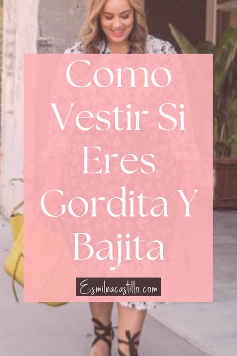 Gordita y chaparrita suena como un verdadero inconveniente. No obstante, tener un cuerpo curvilíneo y ser un poco más bajita no es malo ni tiene por qué ser un obstáculo en el momento de vestir. Te voy a ofrecer unos consejos clave para que de hoy en adelante vistas a la tendencia y sin adversidades. Outfit Gorditas, Outfit Formal Mujer, Outfits Gorditas, Look Plus Size, Outfit Mujer, H Style, Fashion Mistakes, Style Mistakes, Look Plus