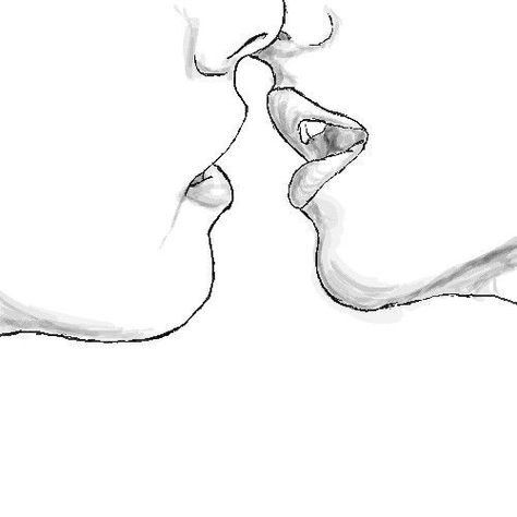 Kiss Draw, Easy Charcoal Drawings, Pencil Drawing Pictures, Couple Cuddling, Kissing Drawing, Lips Sketch, Body Image Art, Disney Princess Coloring Pages, Waterfall Paintings