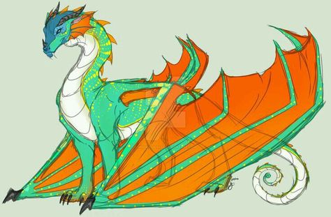 Glory from Wings of Fire Dragon Anatomy, Wings Of Fire Dragons, Injustice 2, Fire Book, Dragon Sketch, Cool Dragons, Beautiful Dragon, Fire Art, Dragon Wings