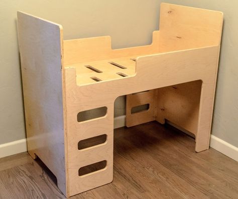 Baby Bedroom Furniture Sets, Baby Bedroom Furniture, Toddler Bunk Beds, Bed Interior, Wooden Bunk Beds, Cnc Furniture, Bed Platform, Kids Bunk Beds, Bed Plans