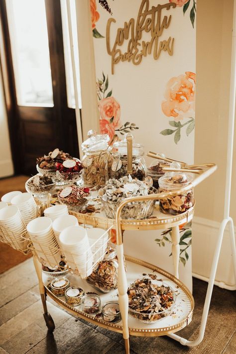 Wedding Confetti Idea Pick Mix Bar Darina Stoda Photography #wedding #confetti Confetti Station, Wedding Confetti Ideas, Confetti Ideas, Original Wedding Ideas, Afternoon Tea Wedding, Smores Bar, Confetti Bars, Wedding Coral, Confetti Table