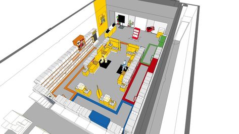 Lego Store Design, Lego Store Aesthetic, Lego Museum, Store Plan, Store Architecture, Lego Shop, Kids Close, Lego Store, Lego Room