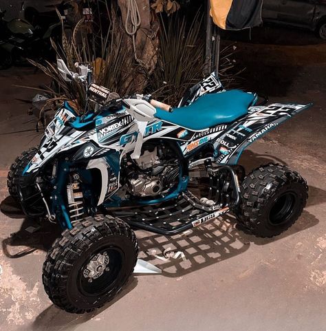 Racing Four Wheelers, Four Wheeler Aesthetic, Quad Bike Aesthetic, Quad Racing, Custom Dirt Bike, Atv Four Wheelers, Can Am Atv, Atv Motocross, Quad Bikes