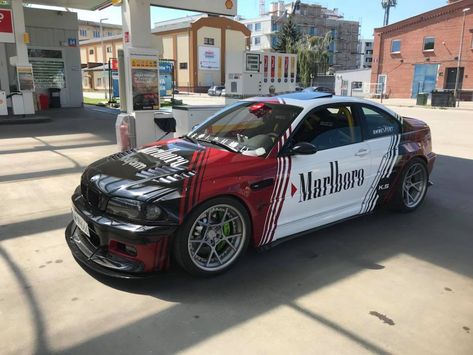 BMW E46 with a Turbo 2JZ Inline-Six Bmw E46 Sedan, Bmw Tuning, E46 Sedan, E36 Coupe, E46 Coupe, Bmw Design, Bike Bmw, Vinyl For Cars, Car Wrap Design