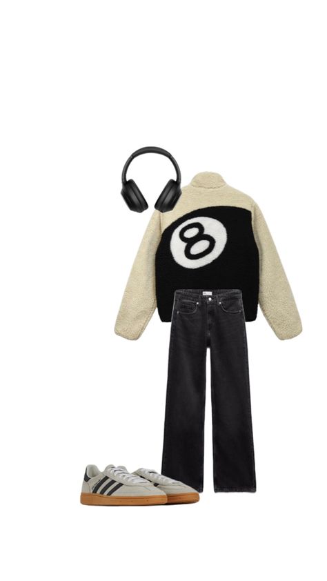 8 Ball Stussy, Stussy Jacket, Stussy 8 Ball, 8 Ball, Jacket Outfit, Jacket Outfits