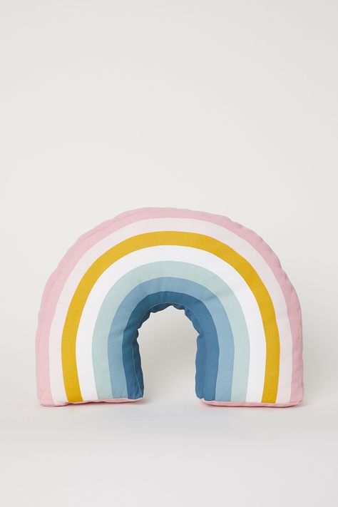 Rainbow pillow Rainbow Cushion, Rugs Australia, Rainbow Pillow, Rainbow Room, Rainbow Nursery, Rainbow Decorations, H&m Home, Nursery Rugs, Kids Pillows