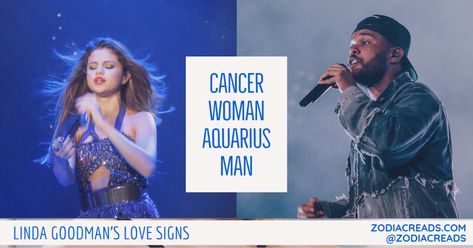 Cancerian Woman And Aquarius Man, Linda Goodman, Aquarius Men Love, Aquarius Man, The Human Heart, Aquarius Men, Love Compatibility, Human Heart, Man Vs