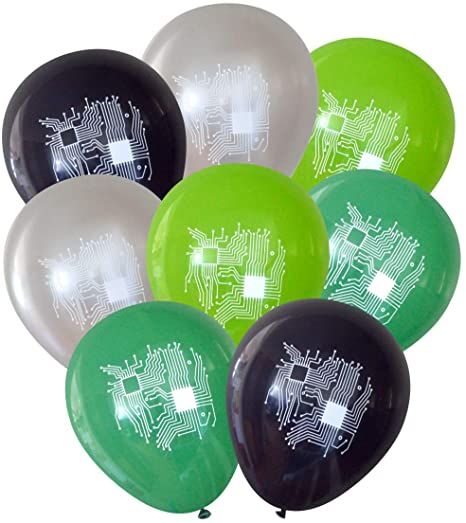 Bar Mitzvah Themes, Computer Theme, Geek Party, Computer Circuit, Lan Party, Mitzvah Themes, 16 Balloons, Technology Theme, Tenth Birthday