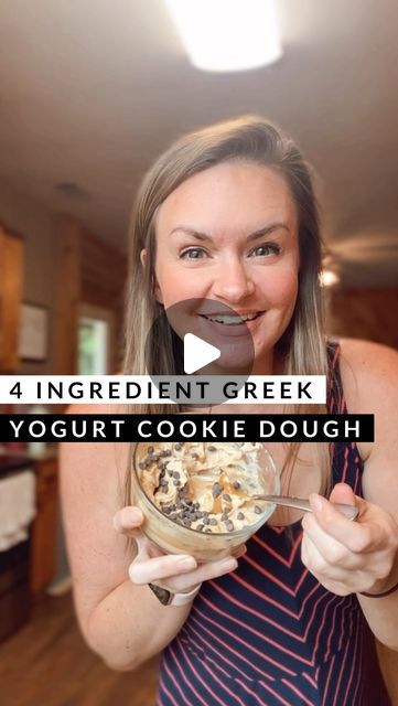 Healthy Cookie Dough Greek Yogurt, Greek Yogurt Chocolate Chip Cookie Dough, Cookie Dough With Greek Yogurt, Yoghurt Cookie Dough, Keto Yogurt Dessert Recipes, Greek Yogurt Dessert Healthy Easy, Greek Yogurt Dessert Bowl, Yogurt Biscuits Greek, Protein Cookie Dough Greek Yogurt