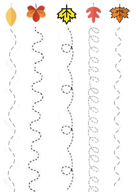 Fine Motor Printable Activities For September 05A Graphomotoric Exercises, Activities For September, Preschool Pattern Activities, Preschool Prewriting, Morning Routine Kids, Preschool Patterns, Transitional Kindergarten, Preschool Tracing, Pre Writing Activities