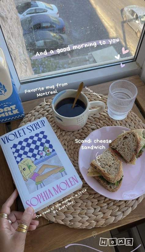 pic by @annaellestoast Coffee Book Aesthetic, Hobbies Aesthetic, Coffee Pastry, Organize Motivation, Coffee Study, Read It And Weep, Digital Pics, Food Doodles, Bookstagram Inspiration