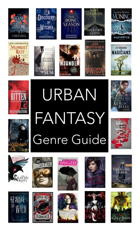 Must Read Urban Fantasy | wrapped up in books Best Urban Fantasy Books, Stand Alone Fantasy Books, Seanan Mcguire, Tbr Books, Jim Butcher, Urban Books, Urban Fantasy Books, Fantasy Genre, Books Tbr