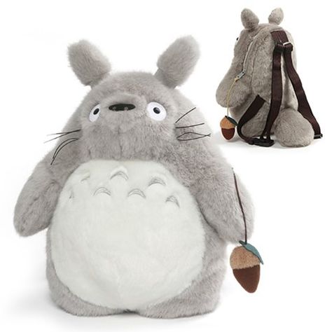 Buy My Neighbor Totoro Totoro Grey Plush Backpack at Entertainment Earth. Mint Condition Guaranteed. FREE SHIPPING on eligible purchases. Shop now! #sponsored, , #SPONSORED, #Totoro, #Neighbor, #Grey, #Backpack, #Plush Totoro Smiling, Totoro Toy, Ghibli Plush, Totoro Backpack, Ghibli My Neighbor Totoro, Fox Squirrel, Cute Backpack, Grey Fur, Halloween Toys