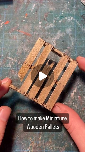 Miniature Model Making, Dollhouse Garage, Woodland Fairies, Woodland Fairy, House Miniature, Miniature Diy, Miniatures Tutorials, July 16, Miniature Model