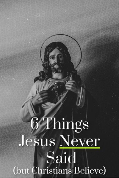 Things Jesus Never Said, Interesting Bible Facts, God Bless You Quotes, Bible Numbers, Jesus Teaching, Jesus Facts, Inspirational Scripture Quotes, Jesus Words, Learn The Bible