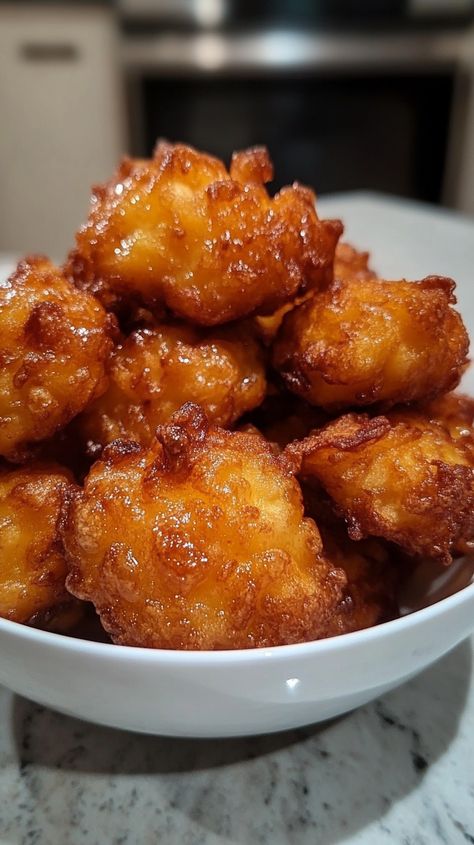 Big Apple Fritters Crispy Apple Fritters Recipe, Apple Fritter, Easy Baked Apple Fritters, Caramel Apple Fritters 12 Tomatoes, Warm Baked Apple Fritters, Big Apple Fritters, Potato Candy, Kitchen Skills, Apple Fritters