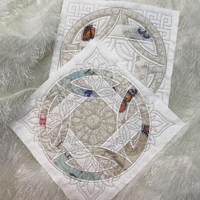 Easy Patchwork, Stitch Delight, Patchwork Blocks, Machine Embroidery Quilts, Crewel Embroidery Kits, Embroidery Hearts, Japanese Quilts, Embroidery Bracelets, Quilt Care