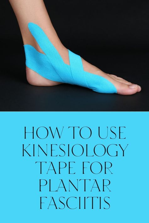 Kinesiology tape is a popular method for treating plantar fasciitis, a condition that causes pain and inflammation in the heel and bottom of the foot. Let's look and see how to use kinesiology tape for plantar fasciitis. Planters Fasciitis Taping, Kt Tape Plantar Facitis, How To Tape Planter Fasciitis, Plantar Facitis Wrapping, Kt Tape Planters Fasciitis Heel Pain, Taping For Planters Fasciitis, Plantar Faciatis Pain Relief, Kt Tape Planters Fasciitis, Plantar Fascia Taping