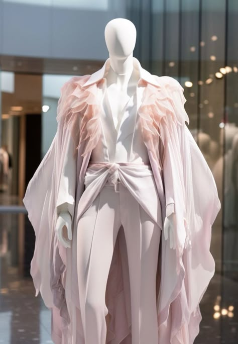 Ethereal Suit, Male Wedding Dress, Men In Pink, Fairy Tale Wedding Dress, Statement Fashion, Dresses Simple, Fashion Inspiration Design, Wedding Dresses Romantic, Mode Inspo