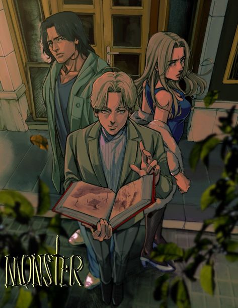 Dr Tenma, Naoki Urasawa, Alphonse Elric, Anime Monsters, Manga Covers, Monster Art, Anime Shows, Anime Fanart, Manga Art