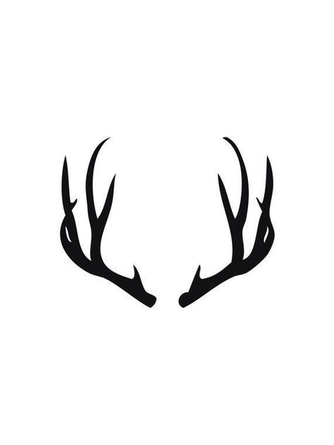 Deer Antler Tattoo, Antler Drawing, Antlers Drawing, Deer Antler Art, Antler Tattoos, Elk Tattoo, Antler Tattoo, Black Antlers, Stag Tattoo