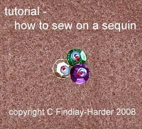 Chloe Crafts: tutorial: how to sew on a sequin How To Sew Sequins By Hand, How To Sew Sequins, Sew Sequins, Sewing Sequins, Diy Designs, Glitz And Glamour, Felt Projects, Blanket Stitch, Do You Really