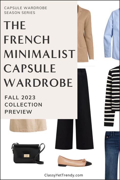 Capsule Wardrobe Winter, Outfit Calendar, French Capsule Wardrobe, French Minimalist, French Wardrobe, Classy Yet Trendy, Classic Capsule Wardrobe, Minimalist Summer, Capsule Wardrobe Outfits