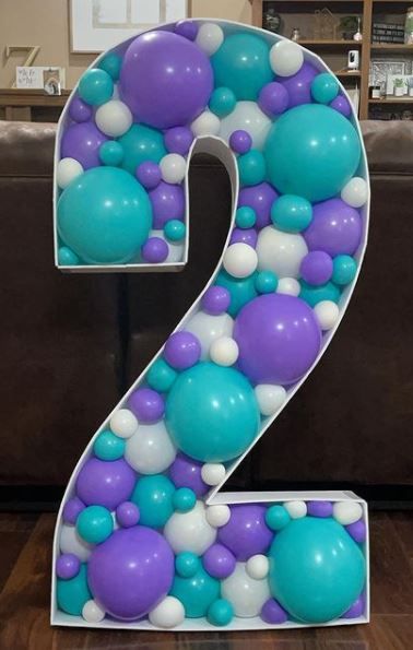 Number 2, Mosaic Numbers, Mosaic from Balloons, 2ft, 3ft, 4ft, 5ft, Digital Download Baloon Decorations Number 2, Number 2 Balloon Mosaic Toy Story, Number 1 Mosaic Balloons, Number Two Balloon Mosaic, Number Mosaic Balloon, Mosaic Numbers, Balloon Mosaic, Balloon Numbers, Monster Inc Birthday