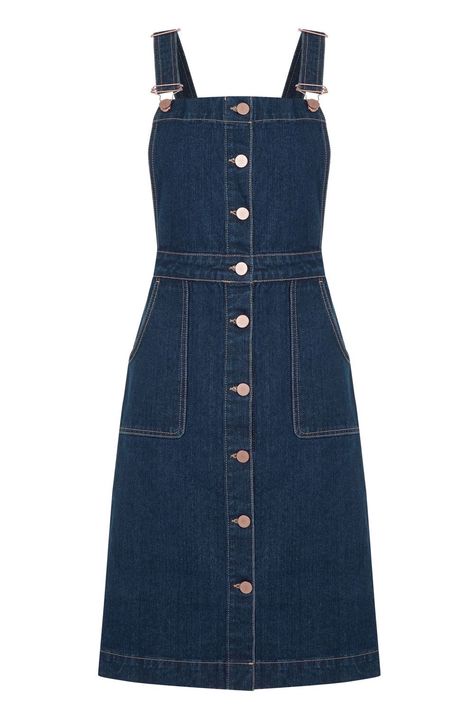 Diy Jumper Dress Pattern, Dungarees Dress, Denim Dungaree Dress, Oasis Clothing, Ladies Denim, Dungaree Dress, Dress Denim, Best Dresses, Womens Denim