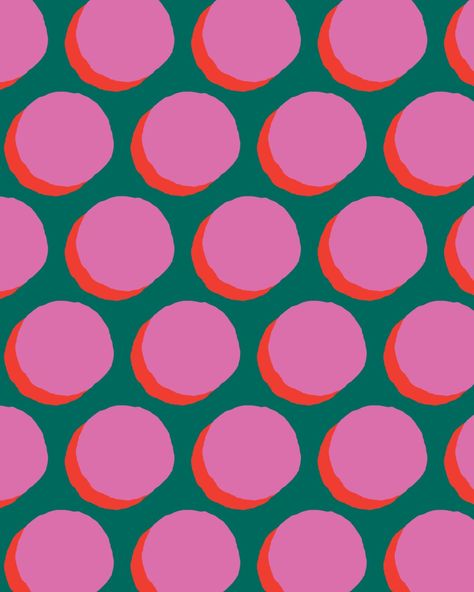 Some 3D dots for you and for me ❤️ #wallpaper #peelandstickwallpaper #spoonflowerartist #interiordesign #boldpattern #summeraesthetic #boldcolors Green Polka Dot Wallpaper, Polka Dot Wallpaper, Pink And Green Wallpaper, Dot Wallpaper, Personalized Coloring Book, Me Wallpaper, Funky Patterns, Tapestry Ideas, Artsy Background