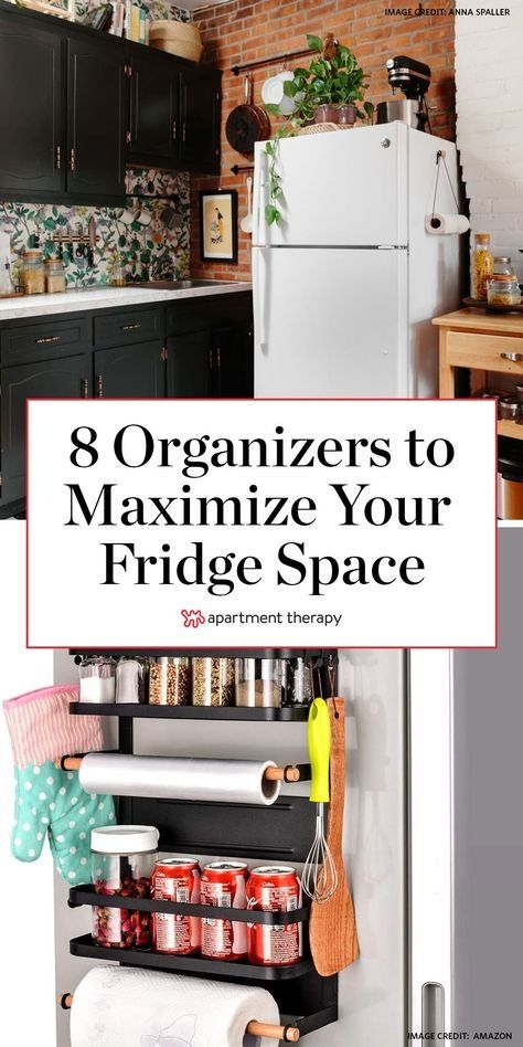 Storage On Top Of Refrigerator, What To Put On Top Of Fridge, Above The Fridge Storage, Side Of Fridge Storage, Top Of Fridge Organization, Over Fridge Storage, Above Fridge Decor, Top Of Fridge Decor Ideas, Top Of Fridge Decor