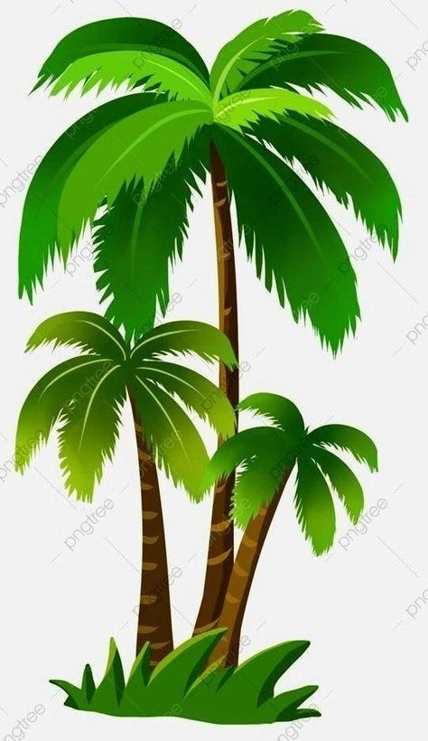 Jungle Animals Drawing, Moana Printables, دورة حياة النبات, Jungle Theme Cakes, Palm Tree Drawing, Safari Animals Birthday, Dinosaur Cake Toppers, Birthday Cake Topper Printable, Diy Disney Shirts