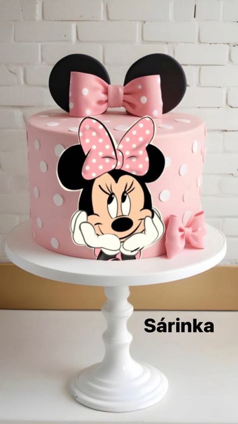 Birthday Cakes Minnie Mouse, Minnie 2nd Birthday Cake, Minnie Mouse Birthday Cake Ideas 2nd, Minnie And Friends Cake, Pink Minnie Cake, Mini Mouse Cakes Ideas Girl Birthday, Minnie Cakes Birthday, Minnie And Daisy Birthday Cake, Minnie Mouse 2nd Birthday Party Ideas