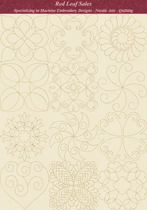 Line Quilting Designs, Machine Quilting Pattern, Quilt Stencils, Fmq Designs, Best Embroidery Machine, Embroidery Designs Ideas, Machine Embroidery Quilts, Machine Quilting Ideas, Machine Embroidery Ideas