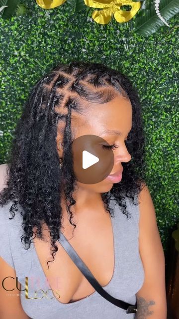 Loc With Extensions, 10 Inch Loc Extensions Styles, Diy Loc Extensions, Starter Locs With Loose Ends, Instant Locs Black Women, Permanent Loc Extensions Black Women, Starter Locs With Extensions, Culture Locs, Extension Locs