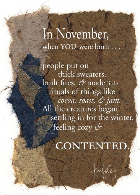 November Birthday Quotes, November Quotes, Birth Stones, Thanksgiving Tree, Friend Poems, Sweet November, Hello November, November Birthday, Birthday Quotes Funny