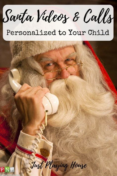 The magic of Santa - Personalized videos from Santa - Personalized calls from Santa - Christmas - Kids - Is Santa Real? Santa Claus Videos, Santa Video, Santa Real, Santa Phone, Santa Call, Message From Santa, Video Message, Christmas Things, From Santa