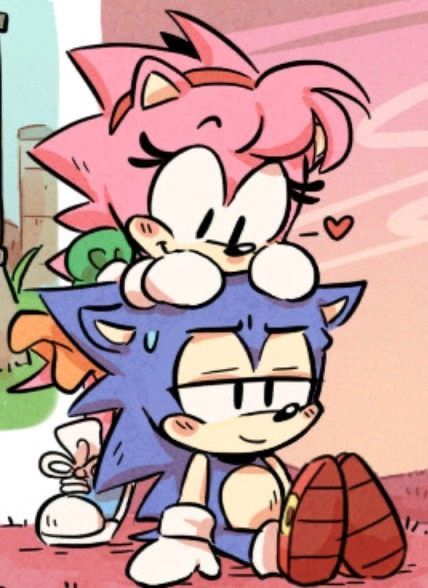 Sonic X Amy, Amy Sonic, Sonic Amy, Sonic X, Sonic And Amy, Sonic Boom, Hedgehogs, Sonic, The Story