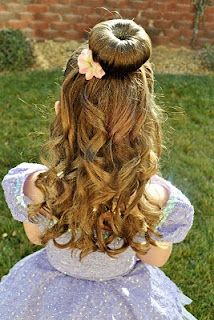 Princess Hair Hairstyles Princess, Disney Hairstyles, Disney Princess Hairstyles, Belle Hairstyle, Pageant Hair, Formal Hairstyles For Long Hair, Girl Hair Dos, Disney Hair, Birthday Hairstyles