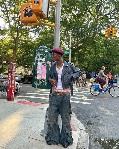 For pinterest • Instagram Homeless Clothes, Mystic Fashion, Beanie Outfit Men, Tyler The Creator Outfits, Beanie Outfit, Classy Outfits Men, Eyes On Me, Black Men Street Fashion, Men Street Fashion