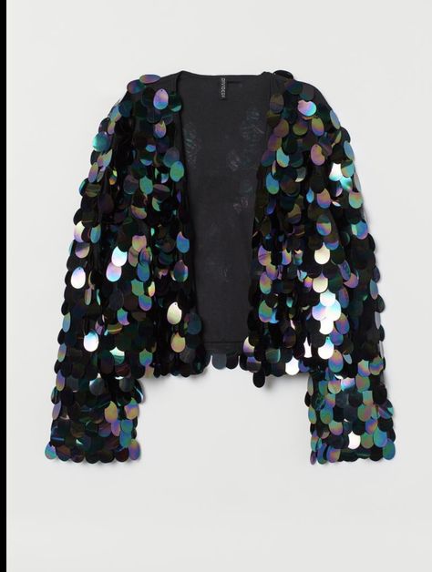 Large Sequins, Moda Chic, Fashion Tops Blouse, Trendy Fashion Tops, Sequin Jacket, Crop Top Outfits, Girls Fashion Clothes, Teenage Fashion Outfits, Stage Outfits