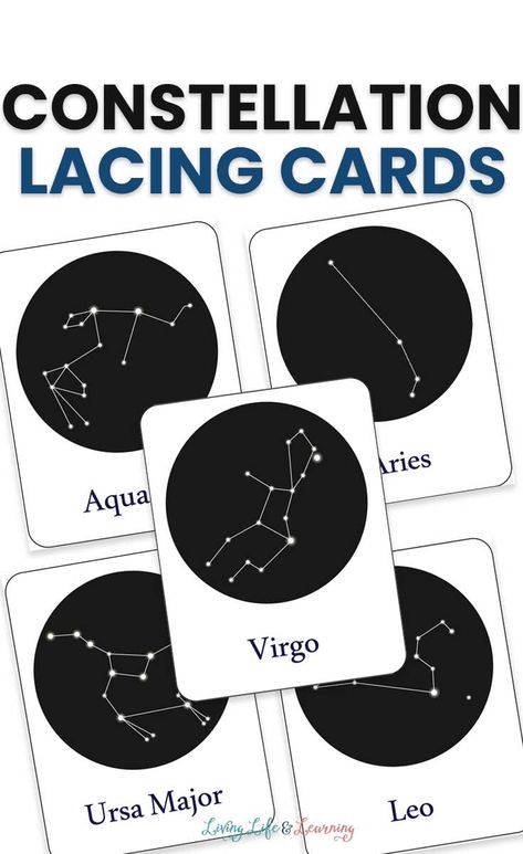 Printable Constellation Cards, Make Your Own Constellation, Constellation Project Ideas, Constellation Templates Free Printable, Constellation Cards Free Printable, Constellation Activities For Kids, Constellation Crafts, Constellation Project, Constellation Printable