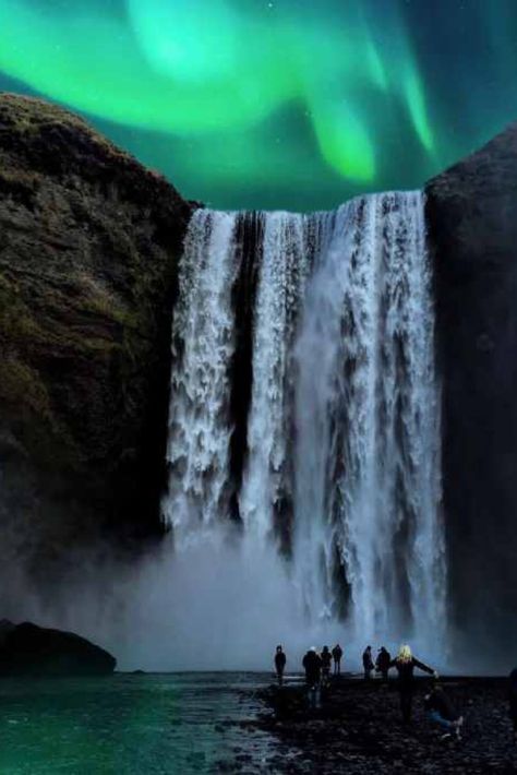 Iceland In May, Northern Lights Photo, Northern Lights Photography, Skogafoss Waterfall, Iceland Travel Guide, Iceland Photography, Iceland Waterfalls, Visit Iceland, See The Northern Lights