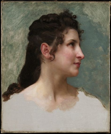 WillamAdolpheBouguereau Adolphe Bouguereau, William Adolphe, William Adolphe Bouguereau, Oil Portrait, Painting Reproductions, Classical Art, Old Master, Human Figure, Figure Painting