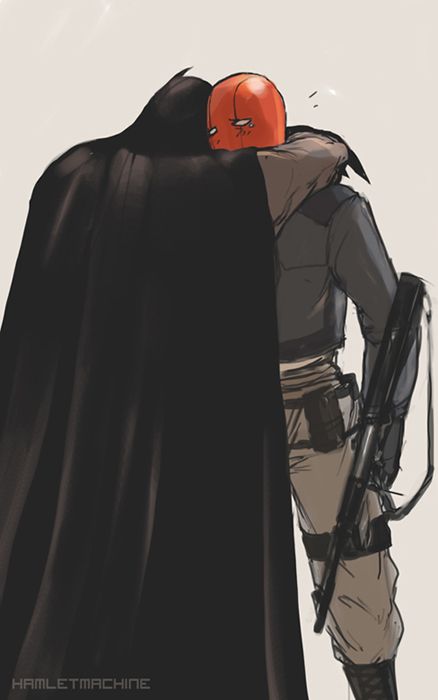 Jason Todd Fanart, Red Hood Jason Todd, Univers Dc, Barbara Gordon, Red Robin, Pastel Outfit, Im Batman, Batman Universe, Tim Drake