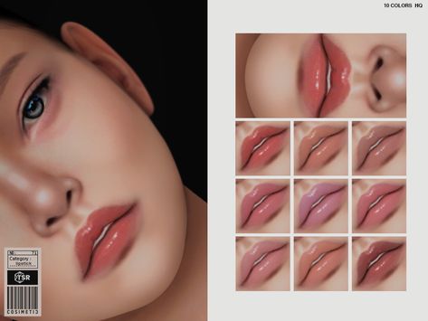 The Sims Resource Sims 4 Make Up, Sims 4 Cc Make Up Lipsticks, Ts4 Makeup Cc Lips, Sims 4 Cc Lipstick Natural, Sims 4makeup Cc, The Sims Resource Lipstick, The Sims Resource Face Details, Sims 4 Cute Makeup, Sims 4 Cc The Sims Resource Makeup