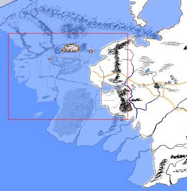 This shows a more accurate version of the relationship between Beleriand and the rest of Middle Earth. Beleriand Map, Tolkien Map, Lord Of Rings, Middle Earth Map, The Silmarillion, Tolkien Books, Middle Earth Art, Tolkien Art, Character Map