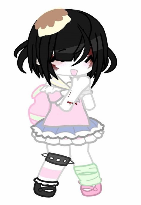 Cute Core Gacha Club Outfits, Kawaii Body Base, Cute Core Gacha Club, Gacha Life Pink Outfits, Y2k Gacha Life Oc Ideas, Cutecore Gacha Life Oc, Kawaii Gacha Club Oc, Cutecore Gacha Club, Cutecore Gacha